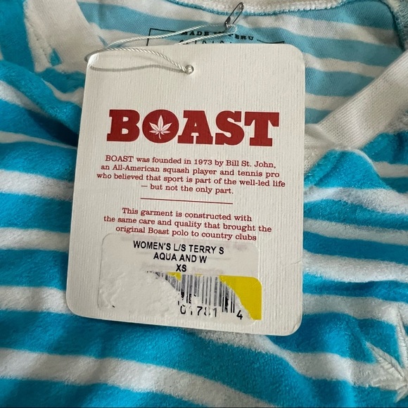 NWT Terry cloth sweater - Picture 5 of 8